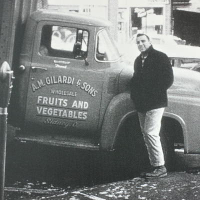 old produce truck