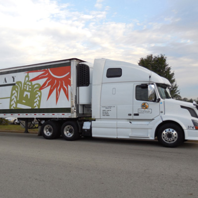 Freshway semi truck